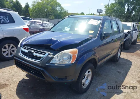 2003 Honda Cr-V Lx из США, поврежденный, VIN JHLRD68433C015068